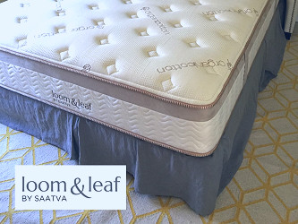 Review of Saatva's Loom & Leaf Memory Foam Mattress | Apartment Therapy
